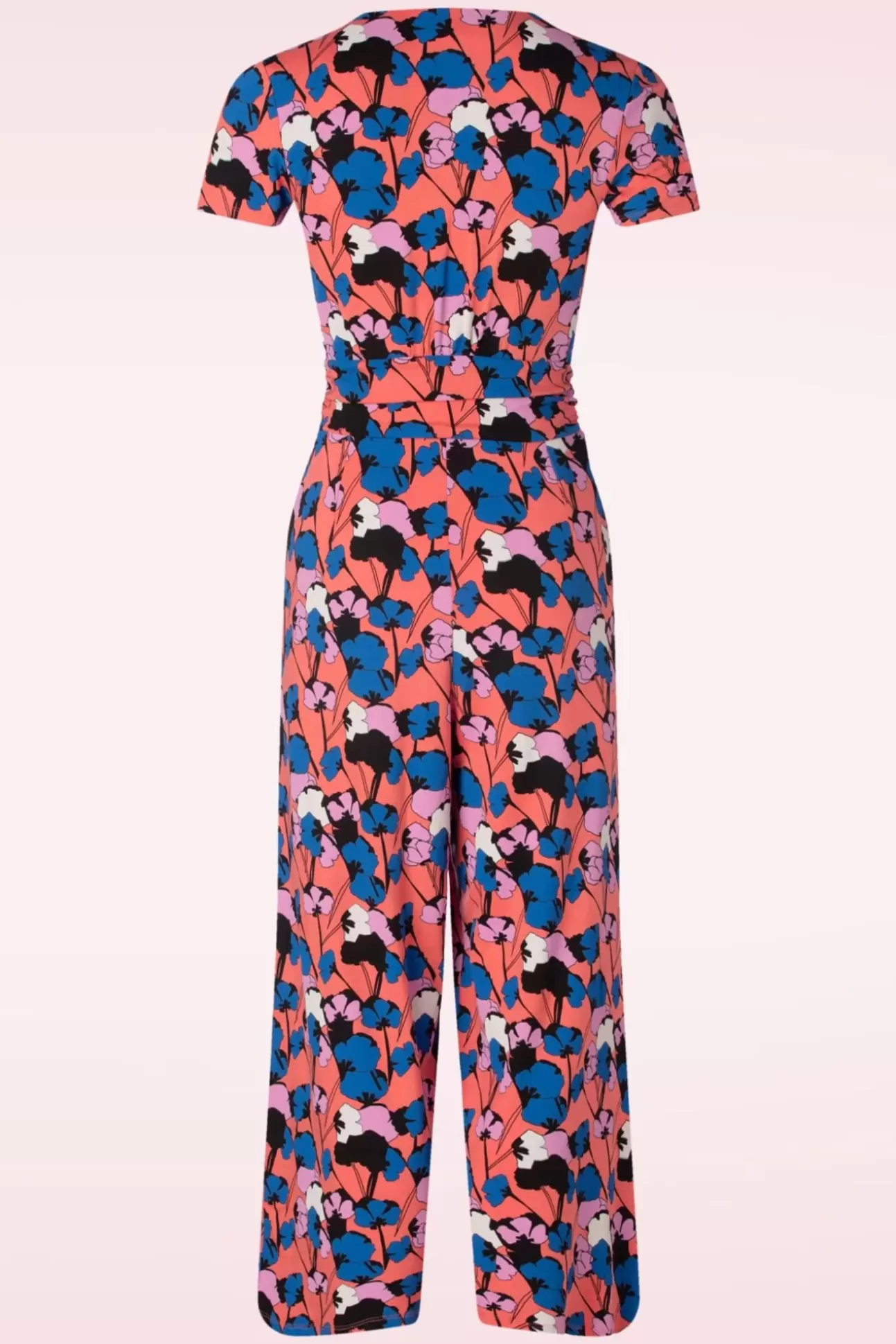 Playsuits & Jumpsuits | Zilch Melanie Jumpsuit In Bouquet Coral