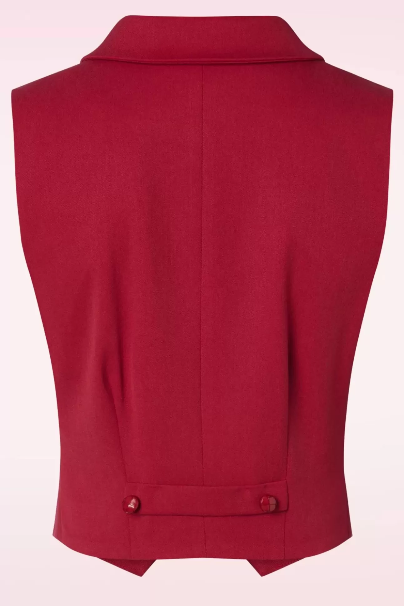 Jassen | Collectif Clothing Milla Gilet In Rood