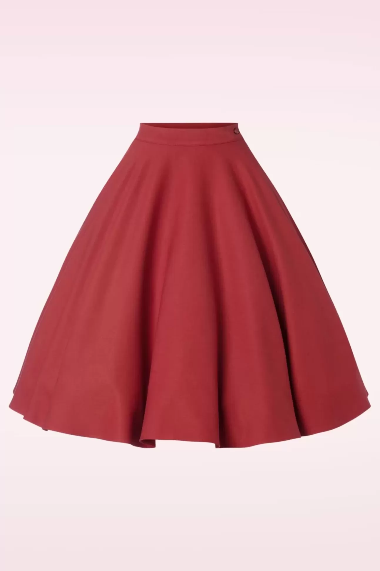 Rokken | Collectif Clothing Milla Swing Rok In Rood