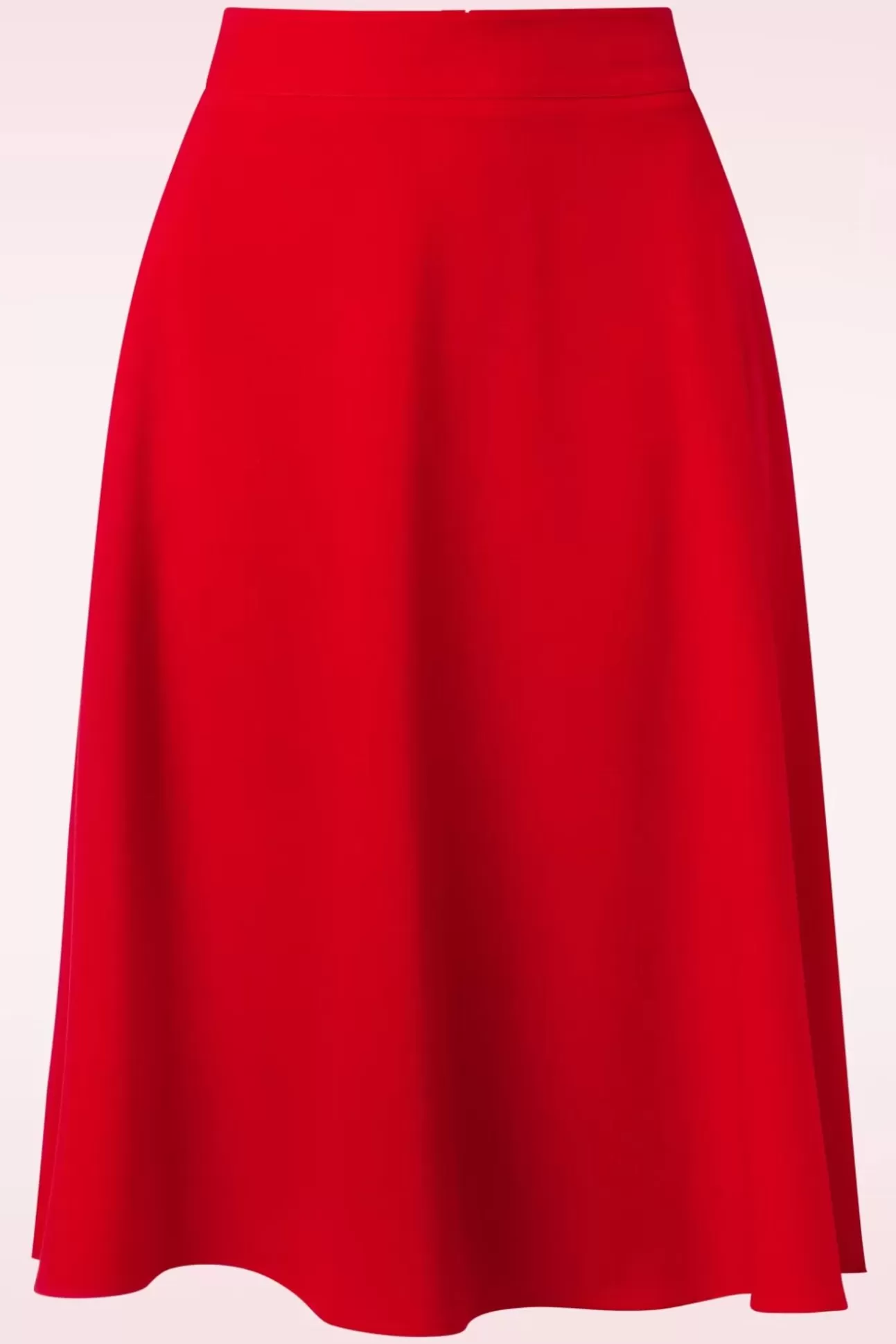 Rokken | Banned Retro My Summer Staple Swing Rok In Rood