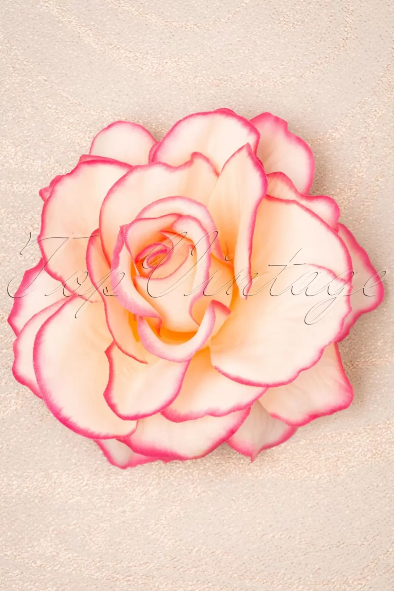 Haaraccessoires | Topvintage Boutique Collection Ravishing Rose Haarclip In Roze