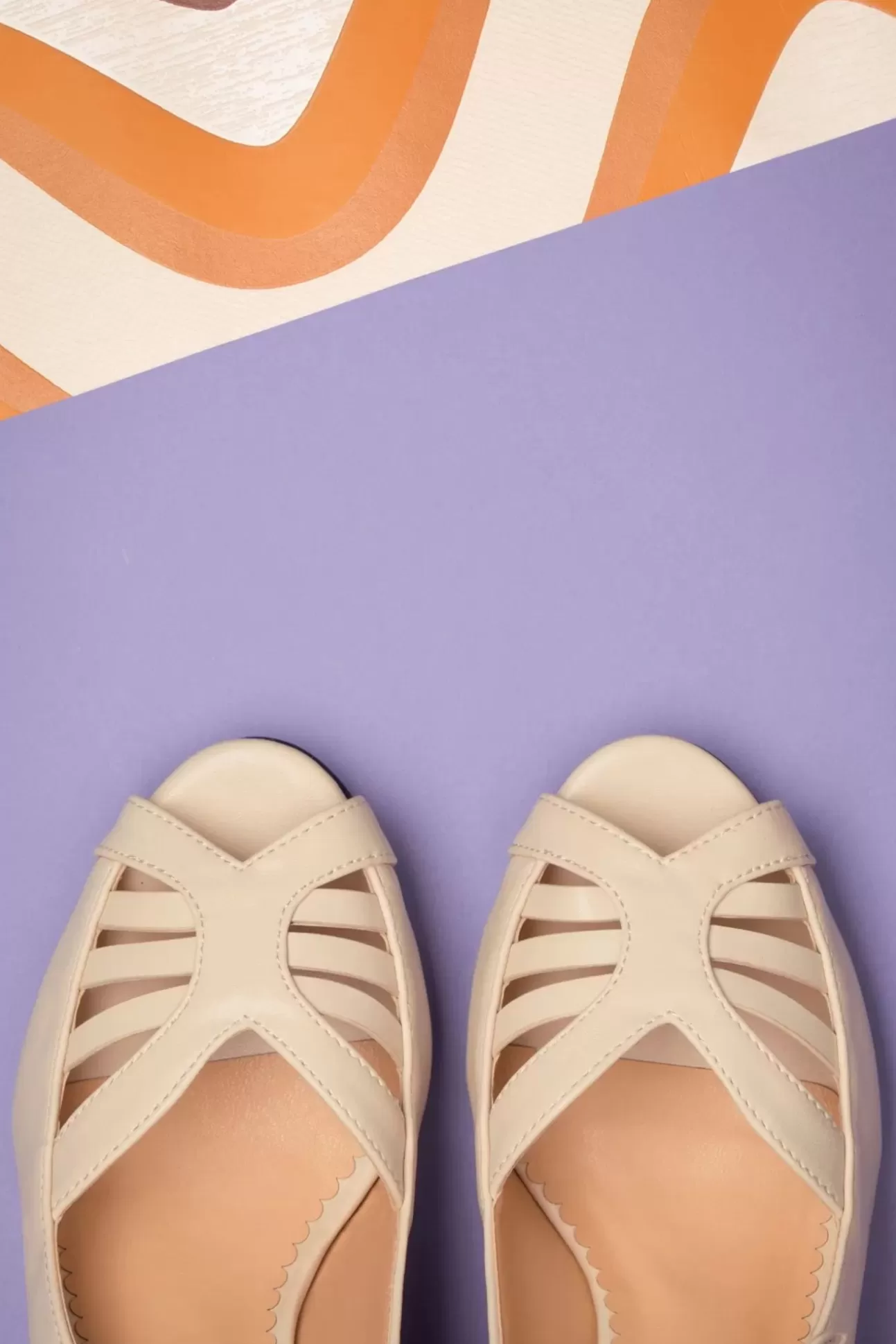 Sandalen | Banned Retro Regatta Kelly Lee Sandalen In Creme