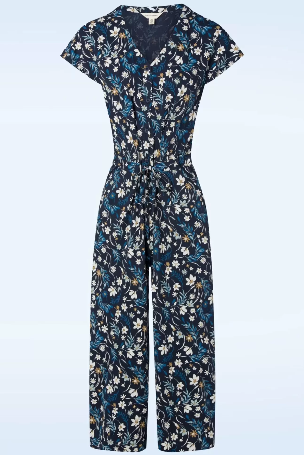 Playsuits & Jumpsuits | Seasalt Rose Trellis Jumpsuit In Tidal Floral Maritime