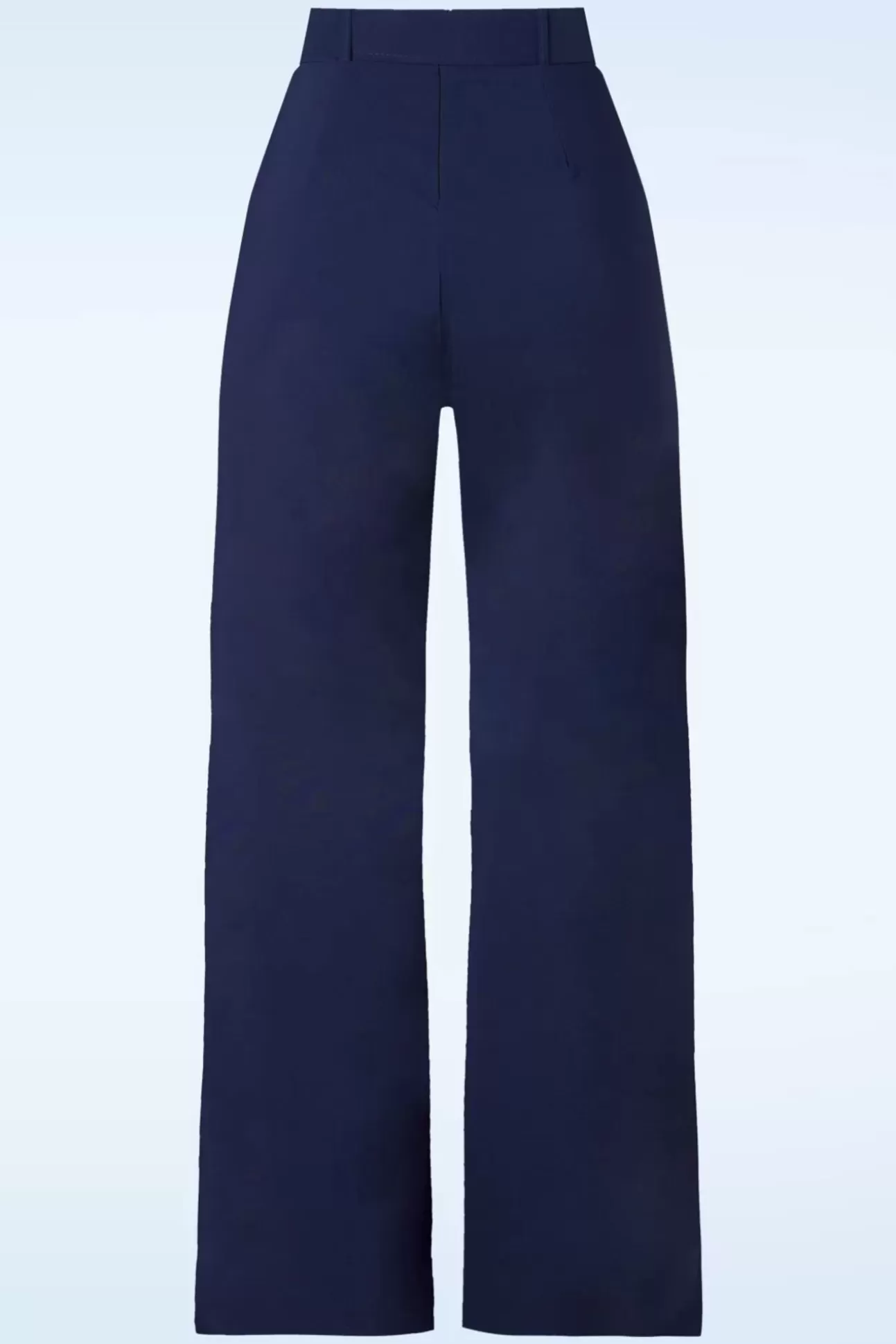 Broeken | Vintage Chic for Topvintage Sasha Pantalon In Marineblauw