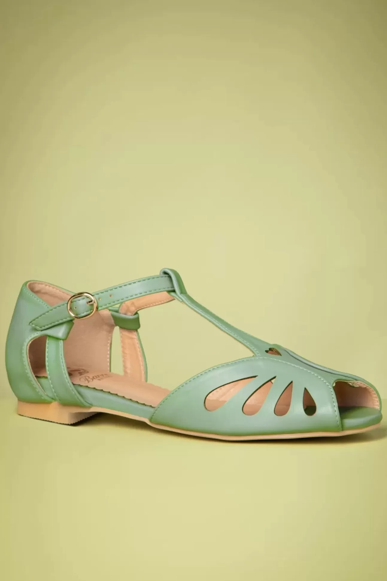 Ballerina'S | Banned Retro Secret Love Ballerina'S In Mintgroen