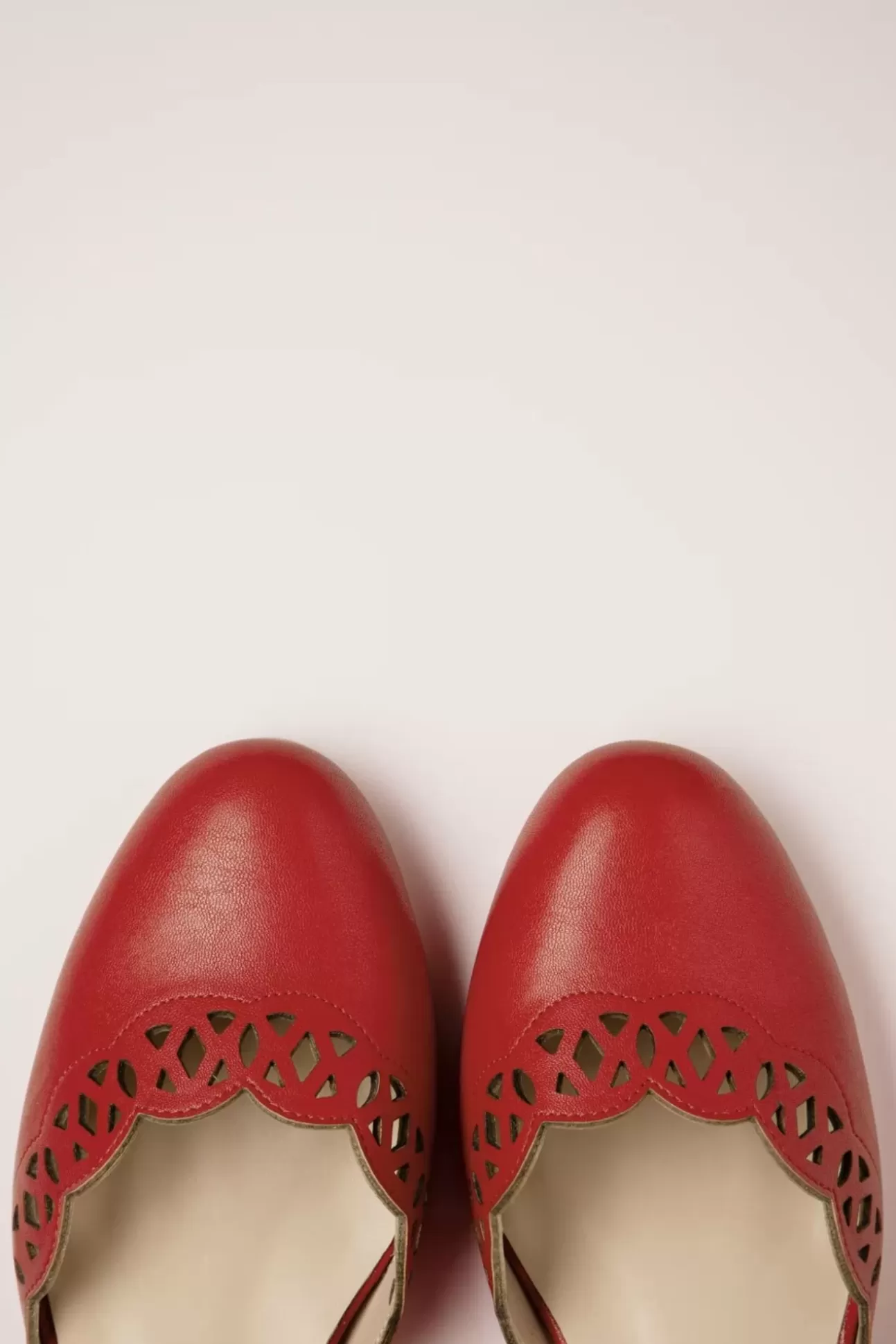 Ballerina'S | Charlie Stone Siena Ballerina Flats In Rood