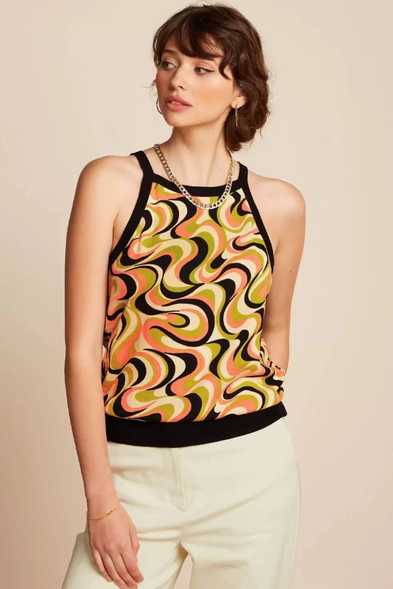 Tops | King Louie Sofie Manic Top In Spring Geel