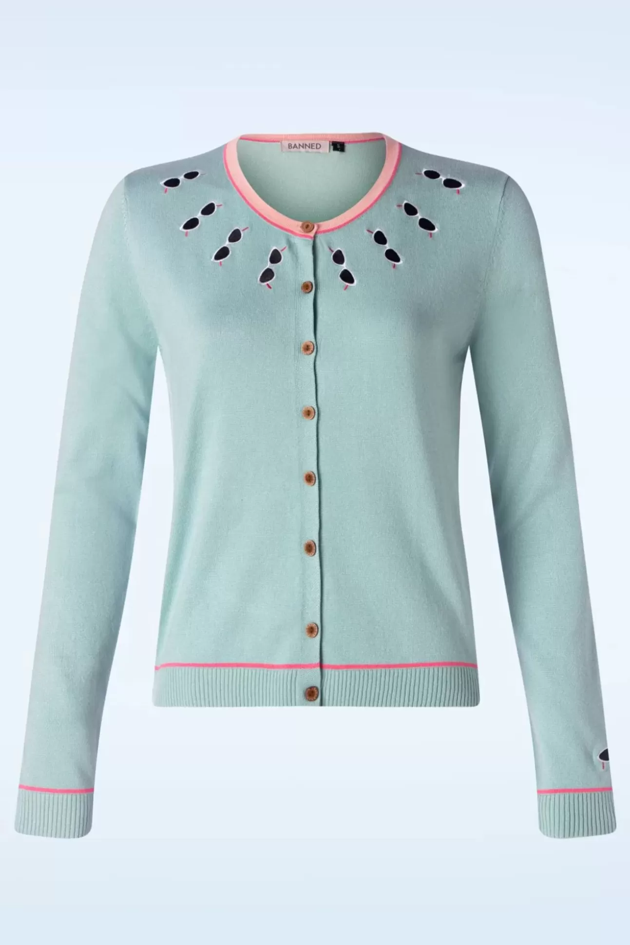 Vestjes | Banned Retro Summer Shade Chic Vestje In Mint