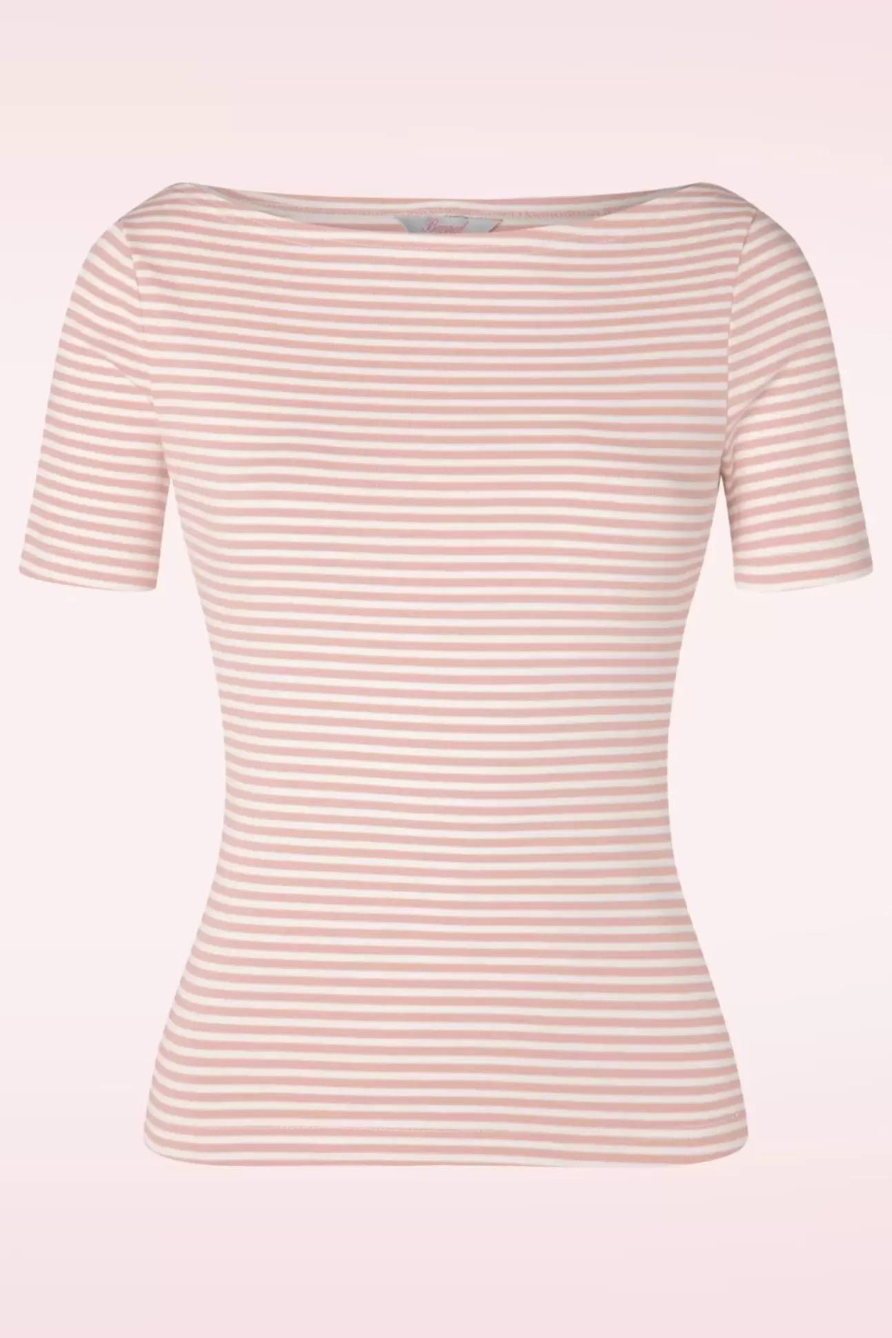 T-Shirts | Banned Retro Sweet Candy Jersey Top In Blush Roze