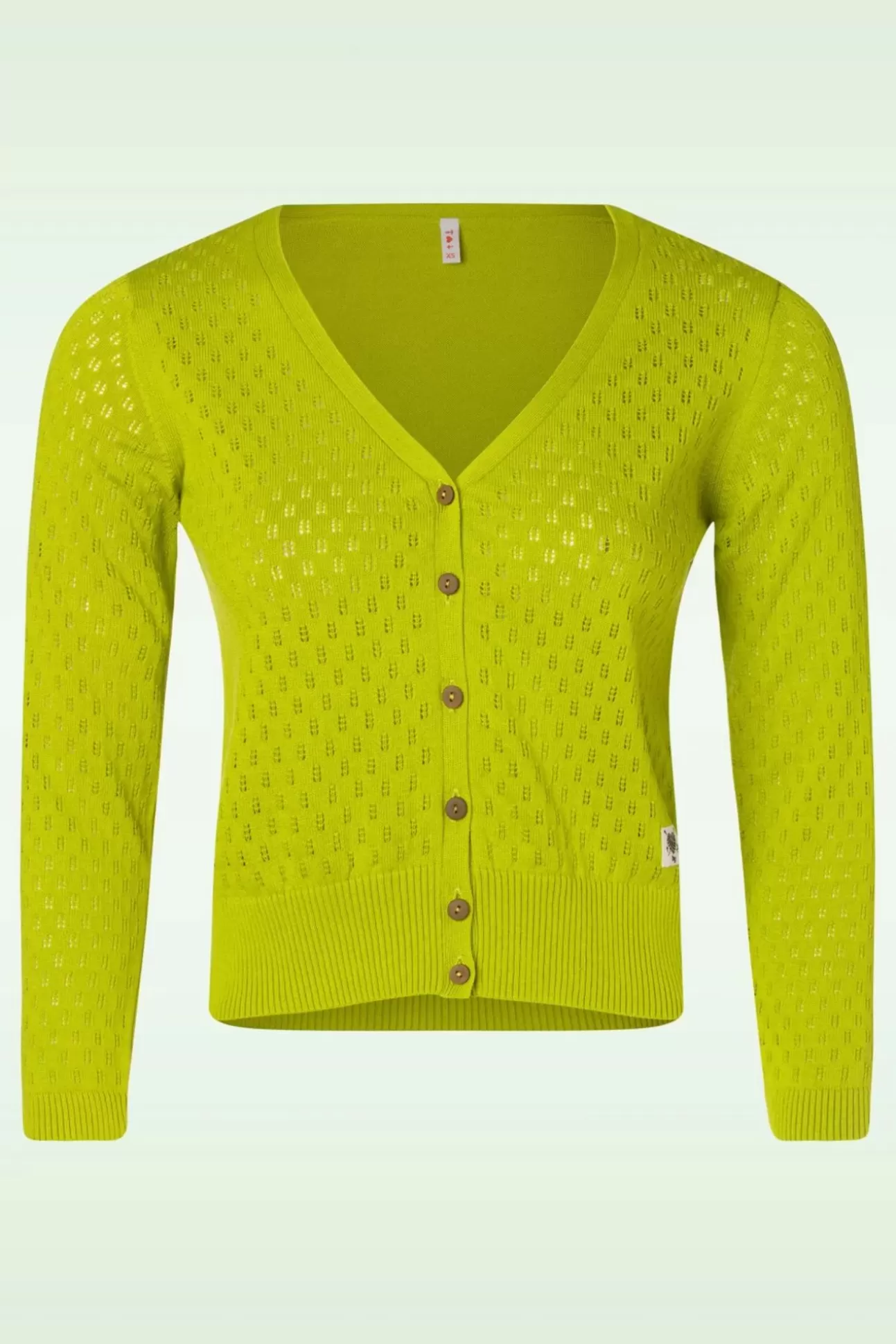 Vestjes | Blutsgeschwister Sweet Petite Cardigan Traditional In Groen