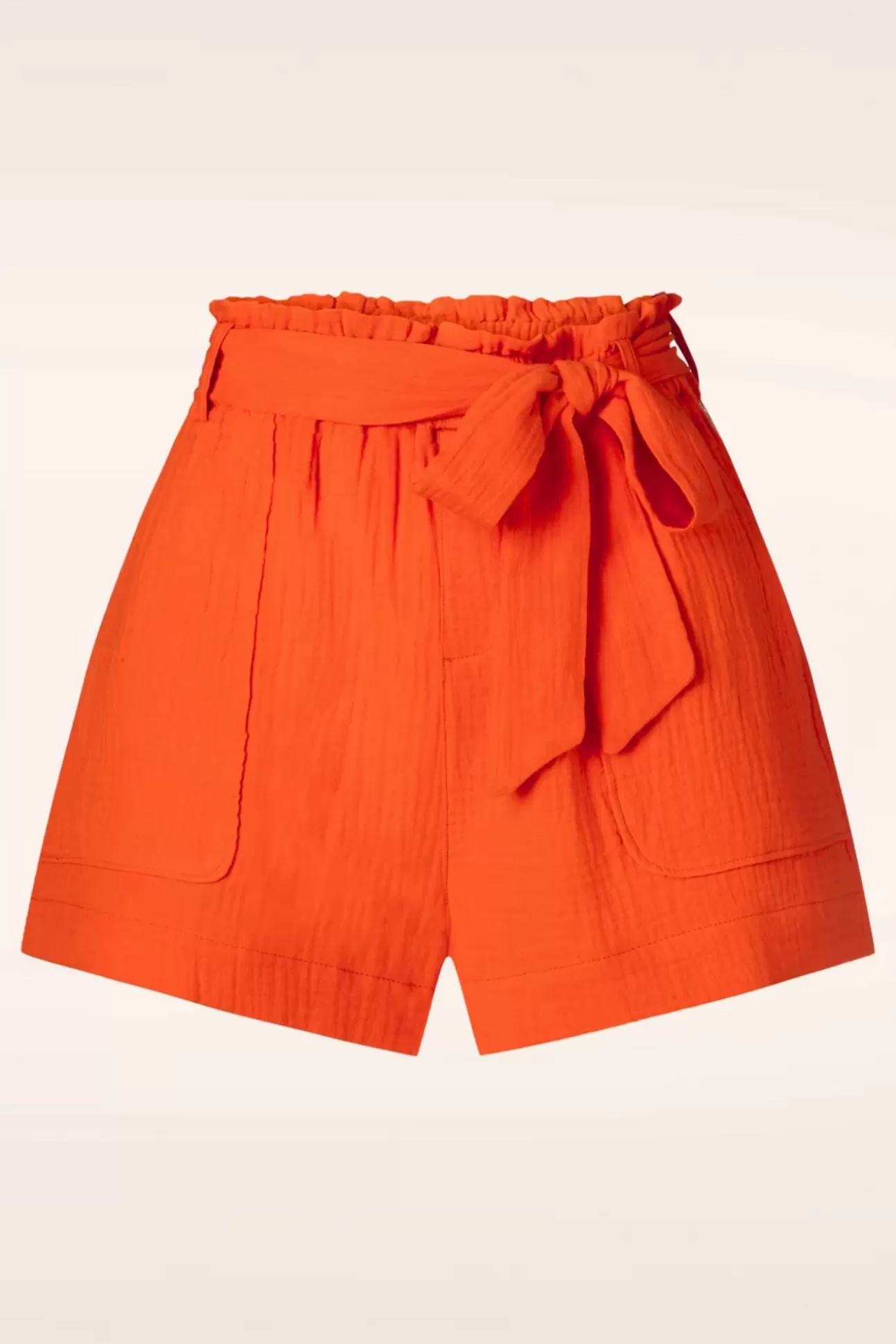 Broeken | Smashed Lemon Tetra Short In Oranje